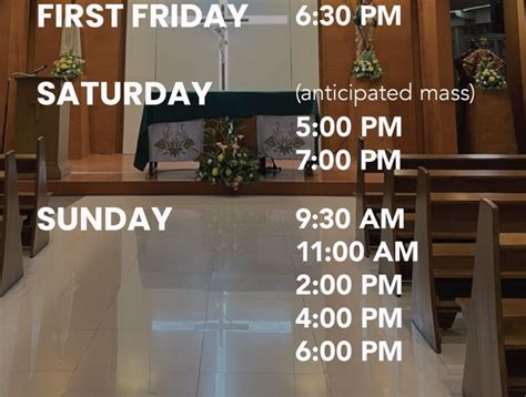 ayala center cebu mass schedule